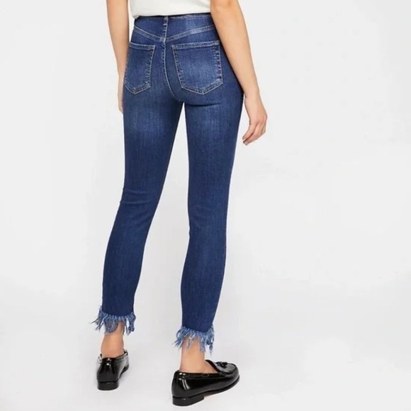 Free People Great Heights Frayed Skinny Jeans - Picture 3 of 14